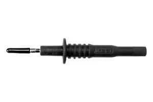 INSULATED PLUG-ON TEST PROD, BLACK BU-26106-0