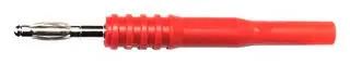 4MM BANANA JACK - PLUG ADAPTER, RED BU-32101-2