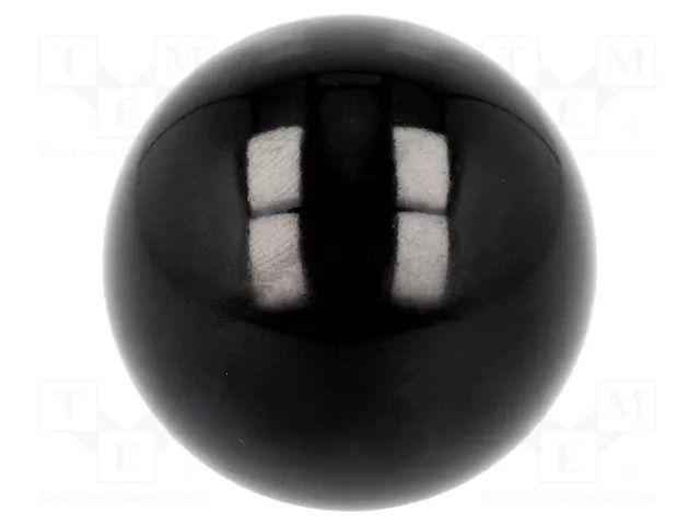Ball knob; Ø: 40mm; Int.thread: M10; 15mm; duroplast PF ELESA+GANTER DIN319-KU-40-M10-C