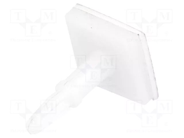 PCB distance; polyamide; L: 11.5mm; self-adhesive; natural FIX&FASTEN FIX-JSS-11.5