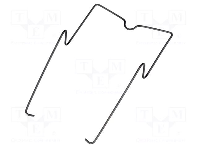 Fastening clip; OEM: 619660 RELPOL GZU-1052