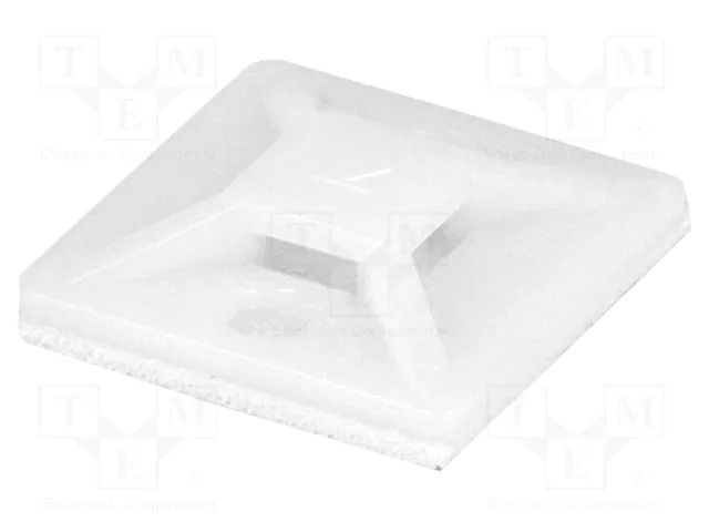 Holder; self-adhesive; polyamide; UL94V-2; natural; Ht: 3.9mm KSS WIRING HC-101S-S2