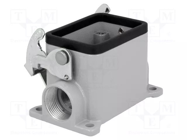 Enclosure for connectors: HDC; size 44.27; with latch; closed ILME JCVP06L