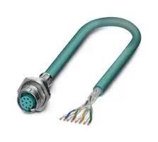SENSOR CORD, 8P M12 RCPT-FREE END, 5M 1407877