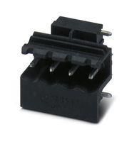 TERMINAL BLOCK, HEADER, R/A, 4WAY, TH MSTBO 2,5/ 4-G1R THRR44 BK