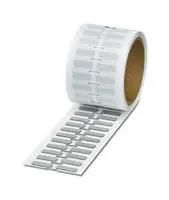 LABEL, POLYESTER, SILVER, 8MM X 27MM 0819518