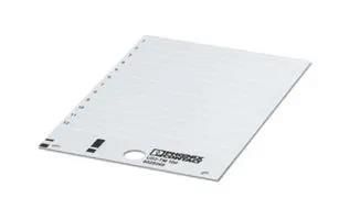 MARKER CARD, BLANK, 104MM, WHITE, TB 0829268