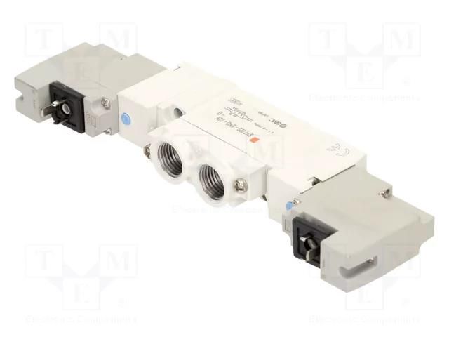 Electromagnetic valve; 1÷7bar; 5/2 monostable; aluminium; IP65 SMC SY72205YO02FQ
