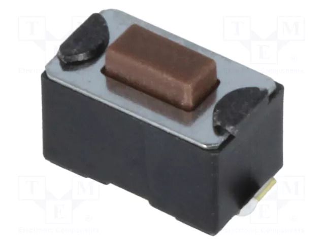 Microswitch TACT; SPST-NO; Pos: 2; 0.05A/12VDC; SMT; none; 1.6N DIPTRONICS DTSM31N-REEL