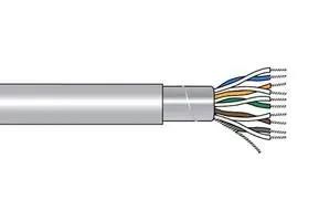 SHLD FLEX CABLE, 2COND, 16AWG, 305M 1450/16 BK001