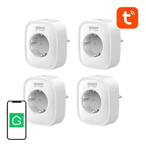 Smart socket WiFi Gosund SP1 (4-pack) Tuya, Gosund SP1 4pcs