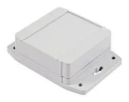 SMALL ENCLOSURE, FLANGED LID, ABS, GREY 1555EF17GY