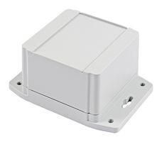 SMALL ENCLOSURE, FLANGED LID, ABS, GREY 1555EF42GY