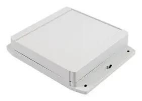 SMALL ENCLOSURE, FLANGED LID, PC, GREY 1555R2F17GY