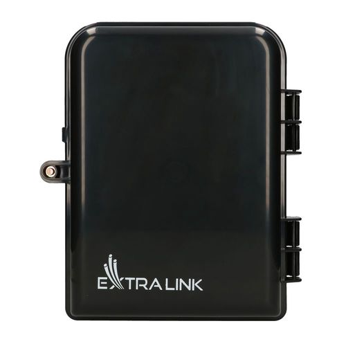 Extralink Eliza V2 | Fiber optic terminal box | 16 core, black, mid-span, EXTRALINK EX.12165 5903148912165