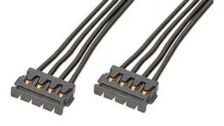 CABLE ASSY, 4POS, WTB RCPT-RCPT, 50MM 36920-0400