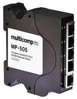 UNMANAGED ETHERNET SW, 5PORT, DIN RAIL MP-505
