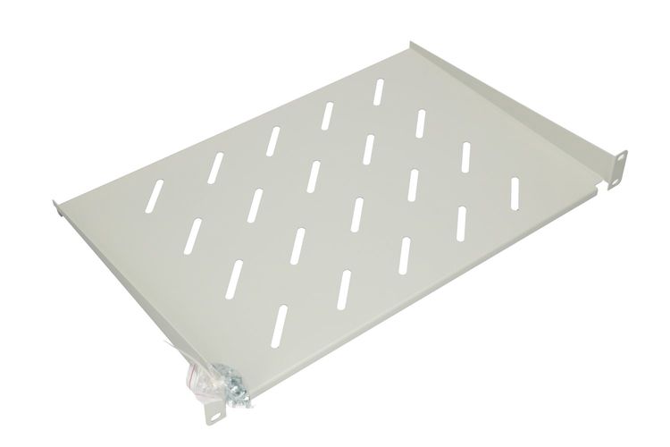 Extralink 1U 300mm Gray | Shelf | 19", for wall cabinets, EXTRALINK EX.12745 5903148912745