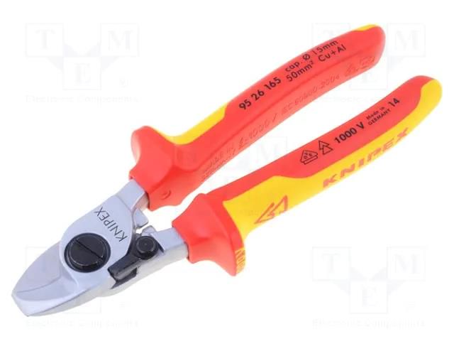 Cutters; insulated; for cutting copper and aluminium cables KNIPEX KNP.9526165