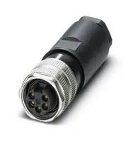 SENSOR CONN, FEMALE, 7/8", 5POS, CABLE 1456284