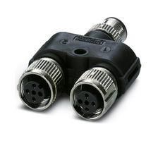 SENSOR SPLITTER, M12 PLUG-2 X M12 RCPT 1403627