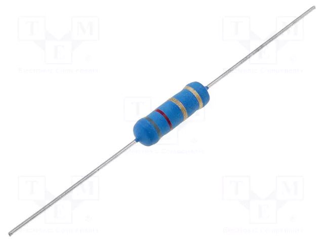 Resistor: metal oxide; THT; 8.2Ω; 3W; ±5%; 350V; Ø0.8x28mm; axial ROYALOHM MOR3WS-8R2