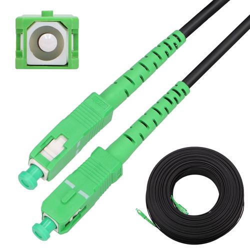 Extralink SC/APC-SC/APC | Patchcord | Round, drop, single mode, Simplex, G.657A2, 80m, EXTRALINK EX.13391 5903148913391