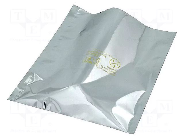 Protection bag; ESD,MBB; L: 254mm; W: 203mm; Thk: 92um; <100GΩ DESCO EUROPE SCS-700810