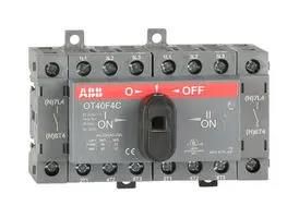 SWITCH ISOLATOR, 4 POLE, 40A, 415VAC OT40F4C