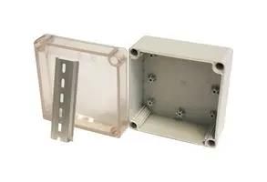 ENCLOSURE, JUNCTION BOX, ABS, GREY/CLEAR MP001237
