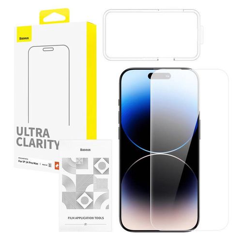 Tempered Glass screen protector  Baseus OS Diamond Series HD for Iphone 14 Pro Max (Clear), Baseus P60057401203-01