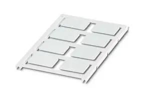LABEL, POLYAMIDE, WHITE, 18MM X 27MM 0825445