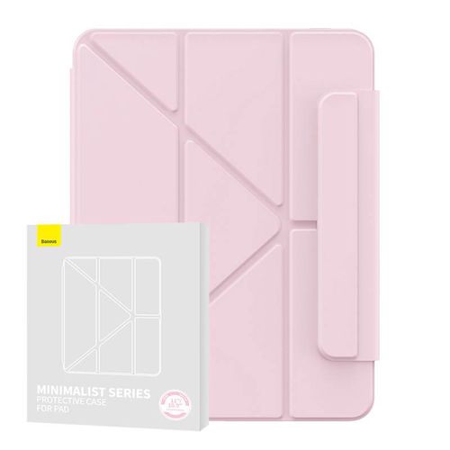 Magnetic Case Baseus Minimalist for Pad Pro 11″ (2018/2020/2021/2022) (baby pink), Baseus P40112502411-01