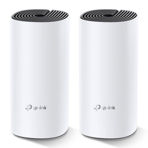 TP-Link Deco M4 2-Pack | WiFi Router | MU-MIMO, AC1200, Dual Band, Mesh, 4x RJ45 1000Mb/s, TP-LINK TL-DECO M4(2-PACK) 6935364084189