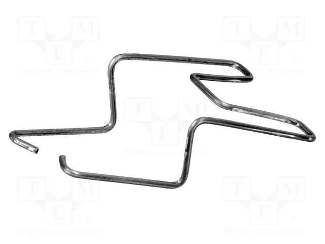 Fastening clip RELPOL GZM80-0041