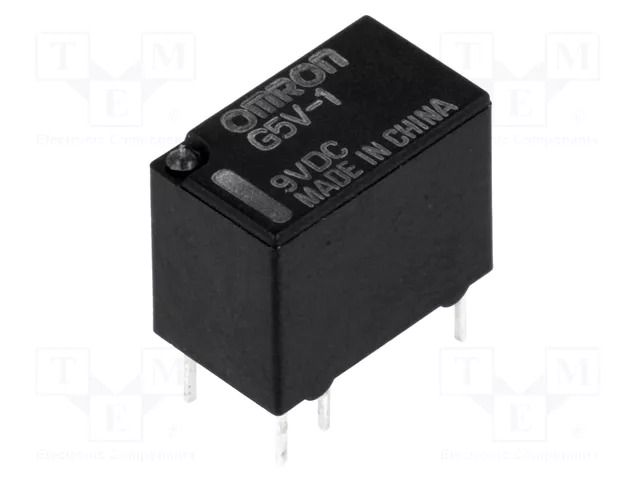 Relay: electromagnetic; SPDT; Ucoil: 9VDC; Icontacts max: 1A; G5V-1 OMRON Electronic Components G5V1-9