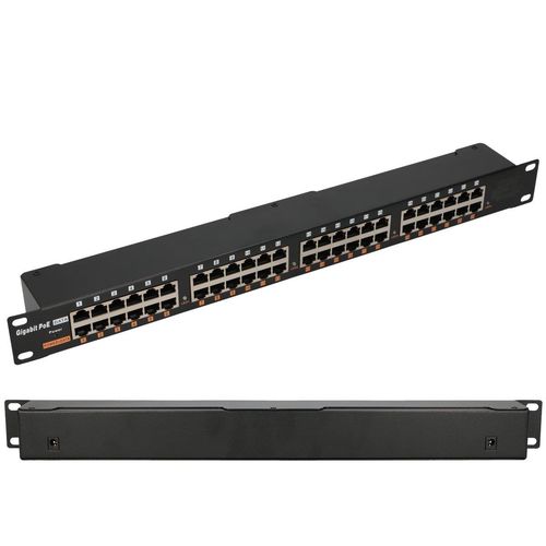 Extralink 24 Port | Gigabit PoE Injector | 24x 1000Mb/s RJ45, Rackmount, EXTRALINK EX.15692 5903148915692