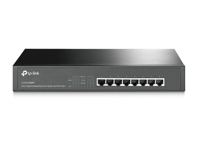 TP-Link TL-SG1008MP | Switch | 8x RJ45 1000Mb/s, 8x PoE+, 126W, Desktop/Rack, TP-LINK TL-SG1008MP 6935364086770