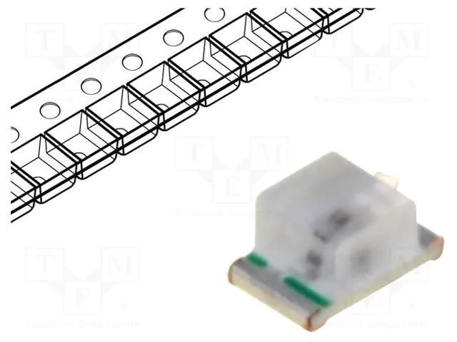 IR transmitter; 0805; 940nm; transparent; 100mW; 140°; 0.8÷1.5VDC LUCKYLIGHT LL-S170IRC-2A