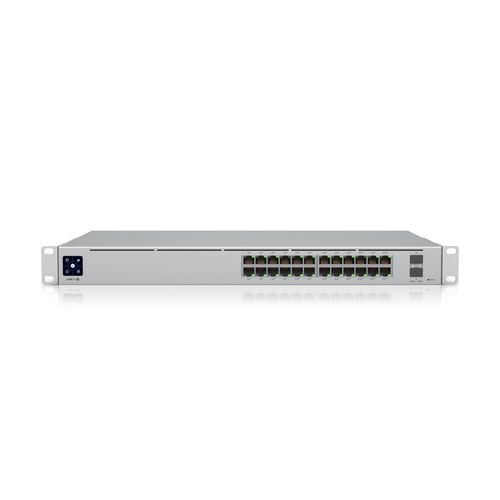 Ubiquiti USW-PRO-24-POE | Switch | 16x RJ45 1000Mb/s PoE+, 8x RJ45 1000Mb/s PoE++, 2x SFP+, UBIQUITI USW-PRO-24-POE-EU 0817882027649