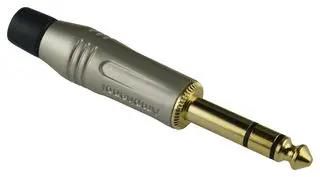PLUG, 6.35MM JACK, 3POLE ACPS-GN