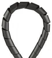 SPIRAL WRAP, .12" X 100',WR BLK,1RL T12F-C0