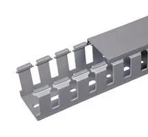 METRIC WIRING DUCT, 50X100MM, PPO, GREY NNC50X100LG2