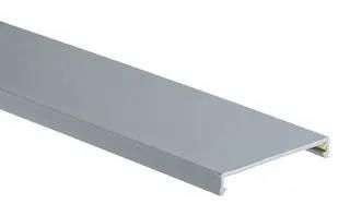 DUCT COVER, 1.8MX23.8MMX6.1MM, PVC, GREY C.75LG6