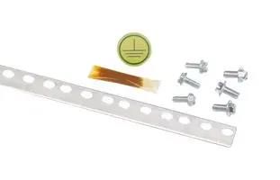 GROUNDING STRIP KIT, 52RU, 2.3M LX17MM W RGS13452-10-1