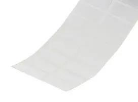 LABEL, 76.2MM X 25.4MM, POLYESTER, WHITE C300X100YJJ