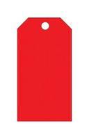 LABEL, 76.2MM X 146.05MM, VINYL, RED PVT-179-Q