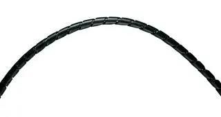 SPIRAL WRAP,.25"X 100',NZFR NYL,BLK,1RL T25NZFR-C20