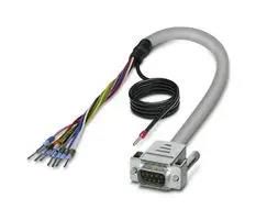 I/O CBL ASSY, 9P D SUB-FREE END, 2M 2926399