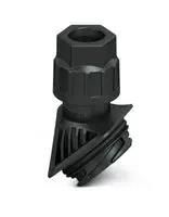 CABLE GLAND, 9-17MM, M25, BLACK 1411351